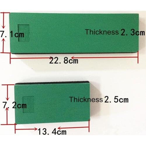 Green Hand Sanding Block Car Paint Putty Sander Plate Abrasive Pad Manual Grinder Use With Abrasive Paper 2pcs/pack