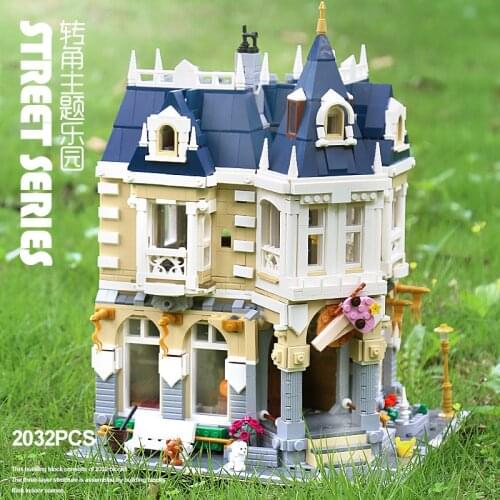 0923 Streetview Building Toys Compatible With MOC-14603 Costume Shop Assembly Model Building Blocks Bricks Kids Christmas Gifts