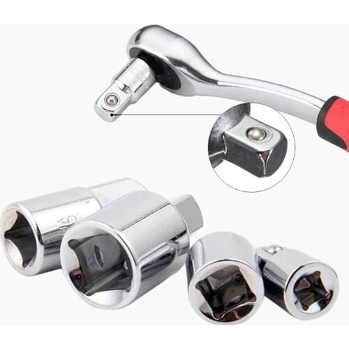 1PC Socket Wrench Adapter Reducer 1/2 1/4 3/8 inch Ratchet Socket Converter Set Hand Tool Car Bicycle Garage Repair Tools