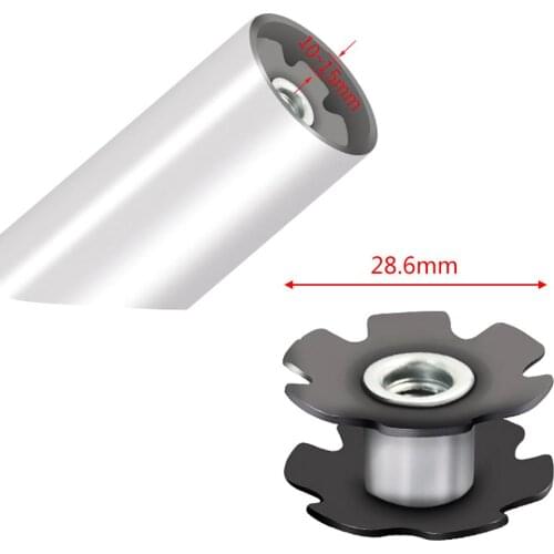 28.6MM Bicycle Headset Core Tool Front Fork Universal Bike Hanging Heart Expansion Core Screw Black For MTB Accessories 1PCS