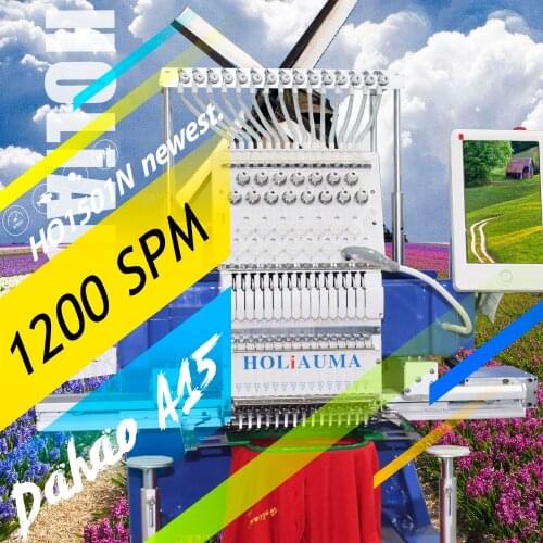 10 Years Service!!! T Ajima/Swf Used Single Head 15 Needles Flat T-Shirt Hat Computerized Embroidery Machine Japan Prices