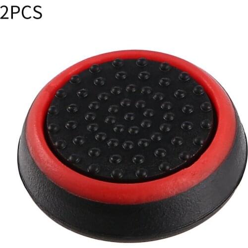 2pcs Silicone Anti-slip Striped Gamepad Keycap Controller Thumb Grips Protective Cover for PS3/4 for X box One/360