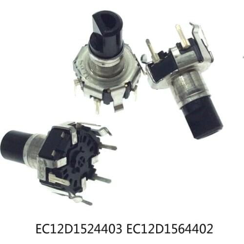 3pcs for ALPS rotary encoder EC12D1524403 EC12D1564402 car navigation audio equipment for pioneer radio