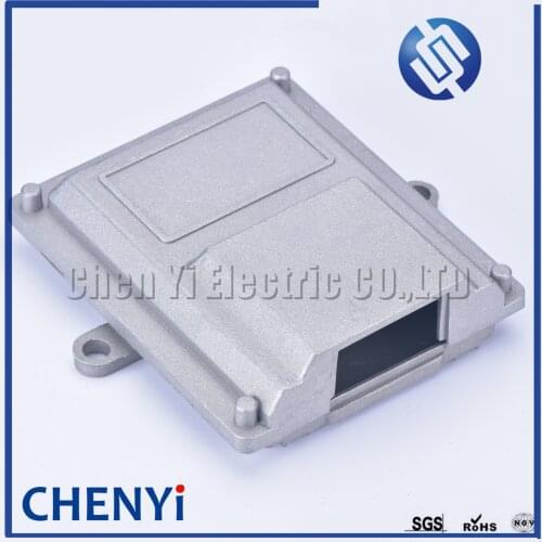 1 kits set 24 pin way A6 aluminum single hole automotive Ecu box without connectors for 211PC249S0005 211PC249S8005 honda Audi