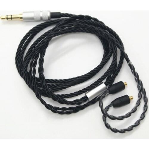 DIY MMCX earphone cable 4 share for SE215 UE900 w40 w50 w80 1pcs