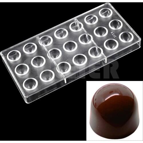Pastry tool polycarbonate chocolate mold,kitchen accessories candies sweets confectionery moulds plastic Cake form Baking dish