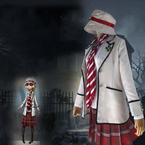 Game Identity V Cosplay Costume Blind Girl Helena Adams Cosplay Uniform Costume Halloween Carnival Christmas Fancy Dress