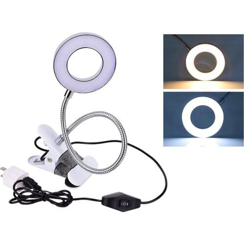 Makeup Illuminator Equipment Improved Tattoo Lamp With Clamp USB LED Lamp Cold Light Eyebrow Tattoo Nail Art Beauty Salon Tools