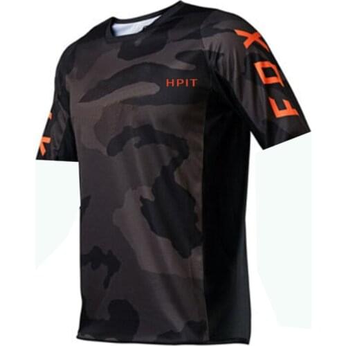 2021 mens downhill jersey hpit fox mountain bike mtb shirts offroad dh motorcycle motocross sportwear bicycle mtb jersey