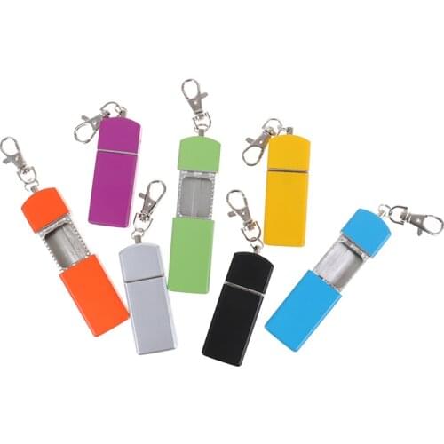 New 1PC Mini Portable Pocket Ashtray Keychain Fashion Smoking Accessories For Sale