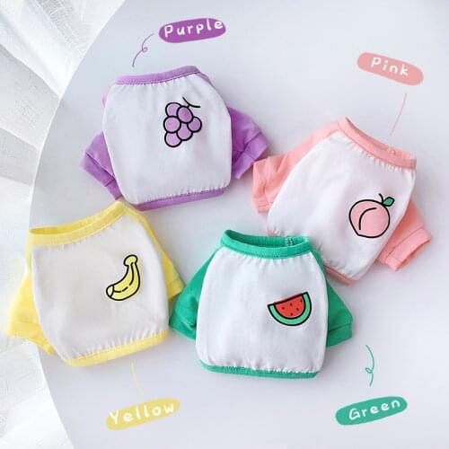 2021 New Pet Dog Clothes Pet Vest Clothing for Small Medium Dogs Costume Chihuahua Puppy Pet Shirt Clothes for Dogs Top York Pug