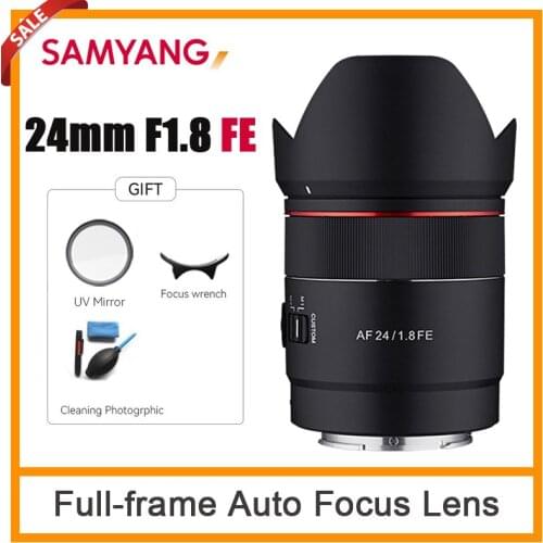 Samyang AF 24mm F1.8 FE Lens For Sony FE Micro-single Camera A7RIII A7 For Scenery Starry Sky Night View Full Frame Auto Focus