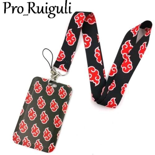 Clouds Creative Lanyard Card Holder Student Hanging Neck Phone Lanyard Badge Subway Access Card Holder Accessories