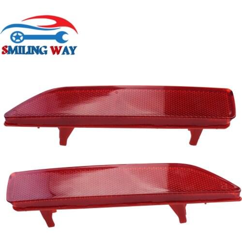 Rear Left Right Bumper Cover Reflector 33555SWAA01 33505SWAA01 For Acura RDX 2010-2015 & Honda CR-V 2007-2009, Crosstour 13-15