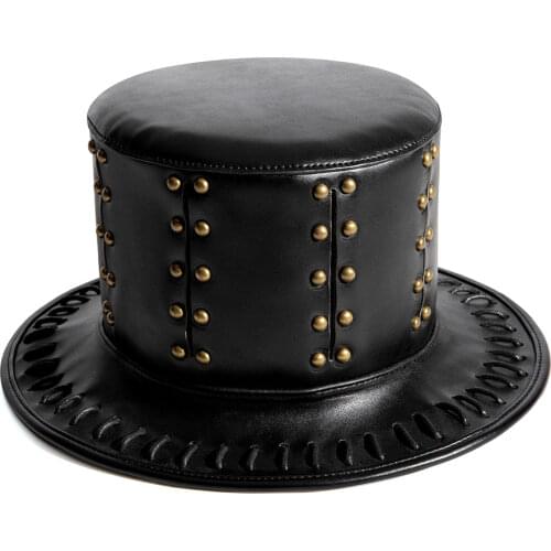 Punk Steampunk Hats Gears Men/Women Top Hat with Party Festival Hats Accessories Hats Steampunk Cosplay