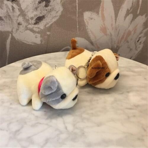 2Colors - 11CM Little Dog Plush - Kids Gift Plush TOY , Keychain Plush DOLL