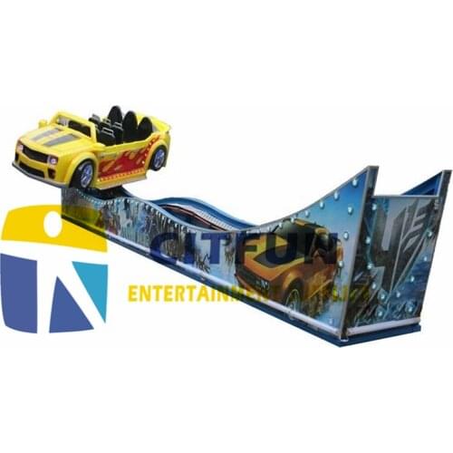 Excited Double humping sliding car amusement park rides