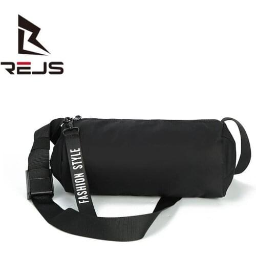 REJS LANGT Sport Shoudler Bag Men Street Fashion Crossbody Bags Outdoor Lightweight Messenger Bag School Bags for Teenage SAC
