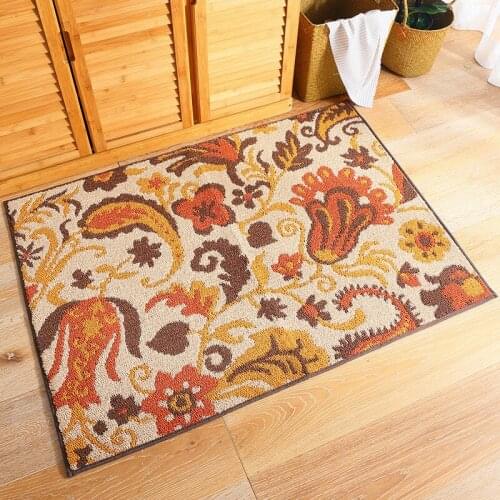 Zeegle Welcome Door Mats Indoor Non-slip Entrance Mats Area Rug For Living Room Absorbent Kitchen Mats Bedroom Beside Floor Mats