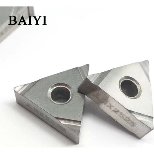 10pcs TNGG160404 L-F NX2525 carbide threading insert for thread turning tool holder boring bar cnc machine