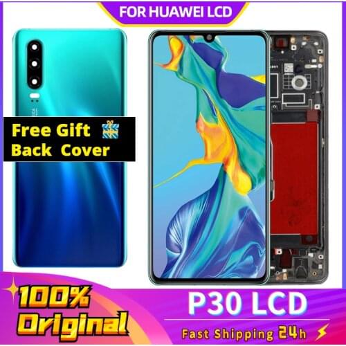 100% Original Display Replacement for Huawei P30 LCD Touch Screen Digitizer Assembly ELE-L29 ELE-L09 ELE-AL00 LCD Repair parts