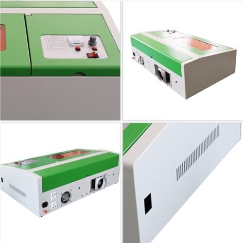 40W CO2 Laser Cutter Laser Engraving Machine for Metal 300x200mm Laser Engraver Protable