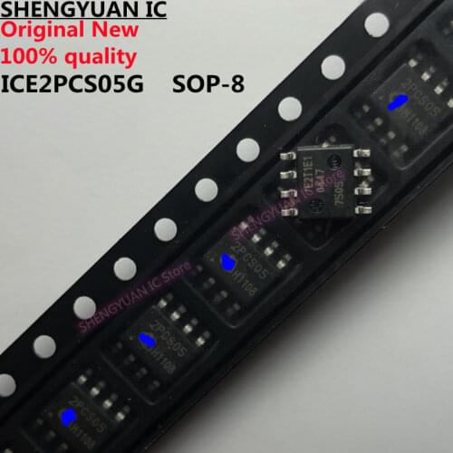 5pcs ICE2PCS05G 2PCS05 SOP-8 ICE2PCS05 Standalone Power Factor Correction (PFC) Controller in Continuous Conduction Mode New