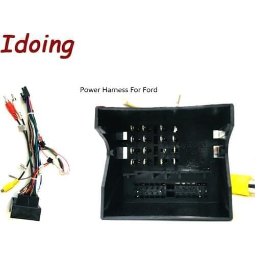 Idoing Automotive Car Stereo Audio CD/DVD Harness Adapter Extended line For VW FORD NISSAN TOYOTA KIA PEUGEOT SUBARU