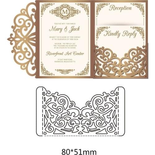 Decorative border Metal Cutting Dies Stencil Pattern DIY Scrapbooking Die Cuts Album Paper Cards Embossing Crafts