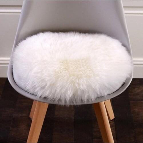 30 X30cm Elegant Soft Artificial Sheepskin Carpet Cushion Cover Bedroom Artificial Blanket Warm Carpet Seat Fur Floor Mat New EF