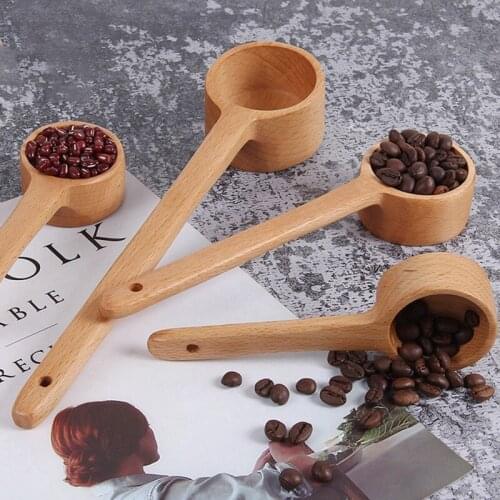 Long Handle Natural Wooden Spoon Wood Tableware Kitchen Soup Spoon Ladle Scoop For Home Restaurant