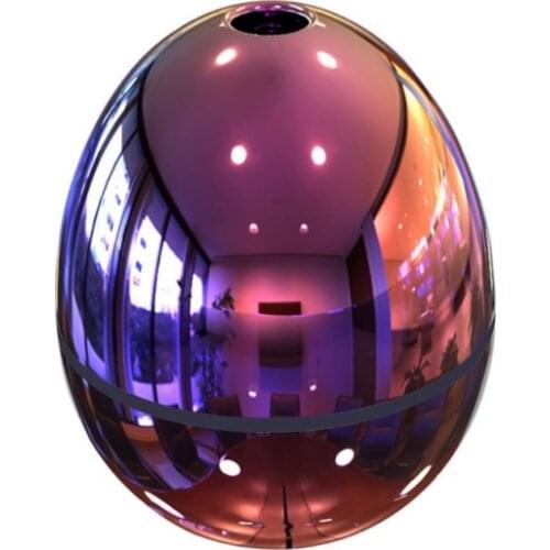 Upgraded USB Portable Mini Mute Egg Humidifier with LED Light Touch Switch Suitable for home car interiors