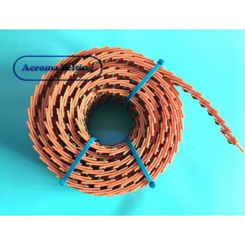 Power twist belt PU link belt T link belt Nut link belt