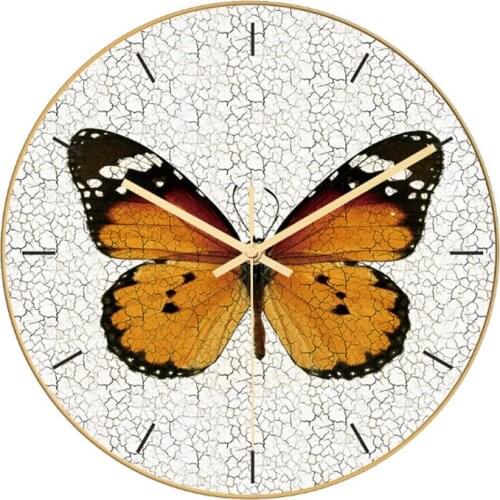 Nordic Style Colorful Creative Butterfly New Quartz Wall Clock Modern Fantastic Abstract Art Style Wall Clocks For Home Decor