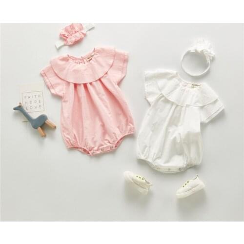 Baby Girl Clothes Newborn Summer Baby Romper Girl Jumpsuit Infant Baby Sunsuit Baby Girl Boy Romper Toddler Baby Jumpsuit Girl