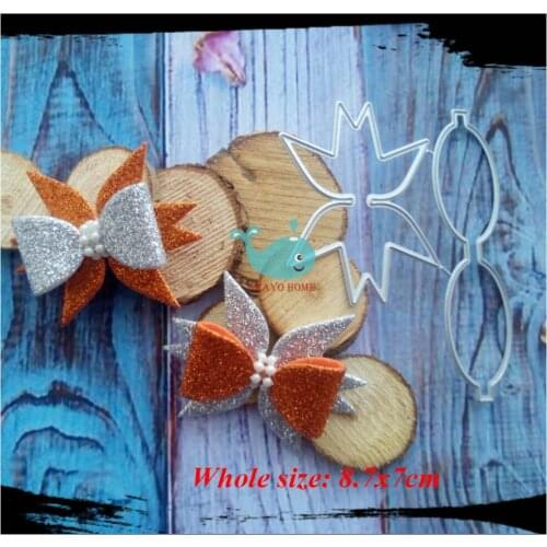 Bow making supplie craft cutting dies Metal Steel Cutting Die New decoration Stencil For DIY Scrapbooking Paper photo Cards Die