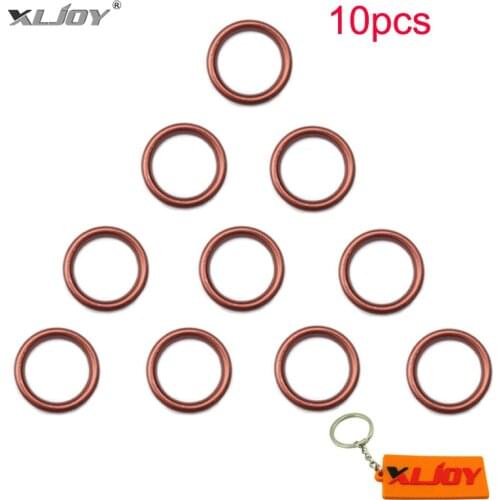 XLJOY 10pcs 30mm Exhaust Muffler Pipe Gasket For 150cc - 200cc Dirt Pit Bike ATV Quad Buggy Moped Scooter Motorcycle