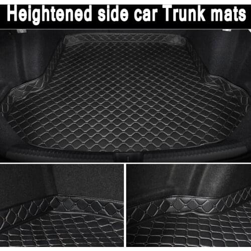 ZHAOYANHUA Custom fit Heightened side car Trunk mats for Great wall Haval H1 H2 H3 H5 H6 H9 Cool bear