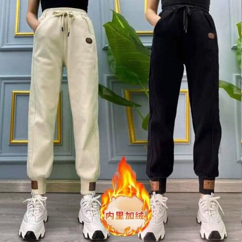 Women Pants Casual Pants Womens Winter Denim Cotton Harem Pants Pantalones De Mujer