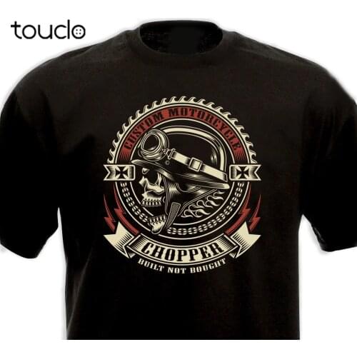 Chopper Custom Motorcycle Biker Rider Motorrad New Fashion Men MenS T Shirt T Shirt Cotton Men Short Sleeve T Shirts