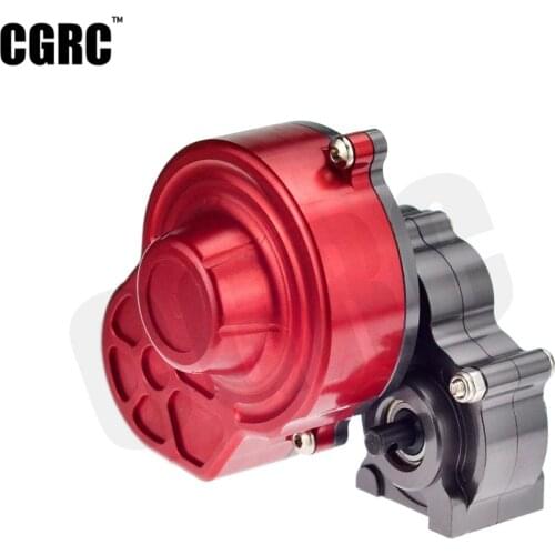 Complete Full Metal Gearbox SCX10 Gearbox Transmission Box Contain Gear For 1/10 Rc Crawler Car Axial SCX10 Upgrade Parts