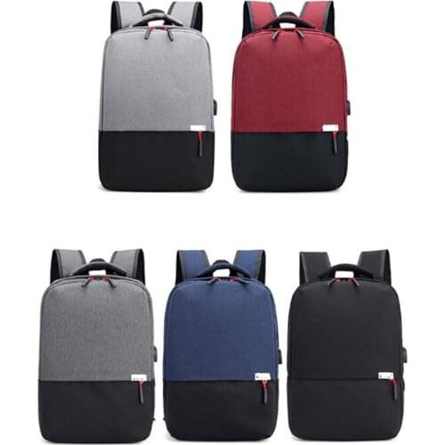 FIRECLUB Mens Leisure Daypacks teenager school bag male Travel bag female business Laptop Backpack with USB charging 28x13x42cm