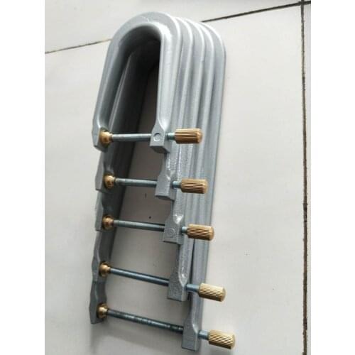 1 Set Violin bass bar clamp 5PCs each set New violin tool Aluminum materials