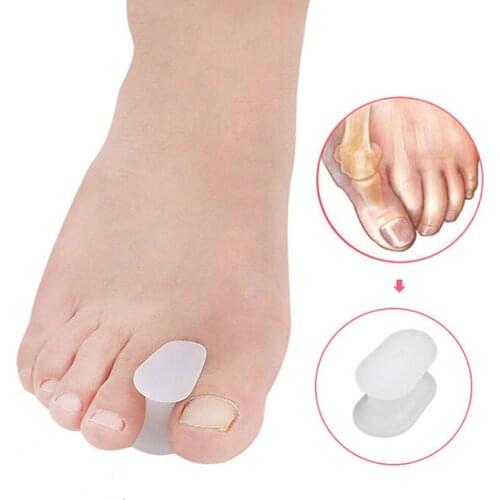 High Quality 1 Pair Reusable Gel Orthotics Bunion Separators Toe Stretchers Toe Corrector