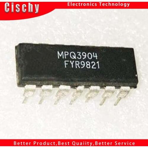 1pcs/lot MPQ3904 3904 DIP-14