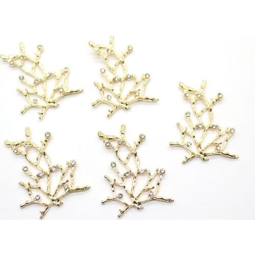 10pcs/set All-match holiday decoration rhinestone branches festival supplies wedding layout design high-quality wholesale prices
