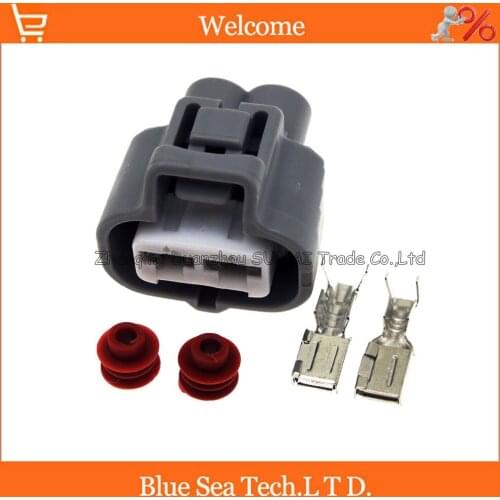 2 Pin female 4.8mm Auto water jet motor plug,washer pump electrical connector for Toyota crown, Lexus Highlander