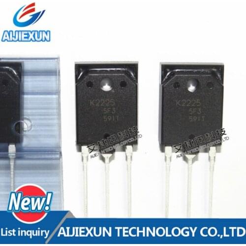 2Pcs 2SK2225 K2225 TO-3P Silicon N-Channel MOS FET New and original