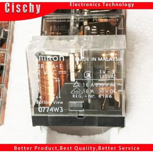 2PCS/LOT Relay G2R-1A-E-12VDC G2R-1A-E-24VDC 6PIN 16A a normally open G2R-2-12VDC G2R-2-24VDC 8PIN 5A Two open and closed