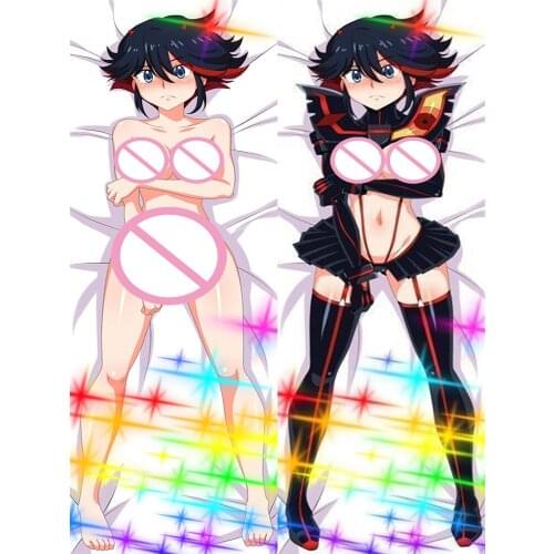 2017 update Anime pillowcase Dakimakura Kill La Kill Matoi Ryuuko Dakimakura Body Decorative Pillowcases Hugging Pillow Cover